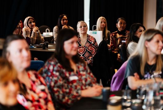 Group of women at a conference