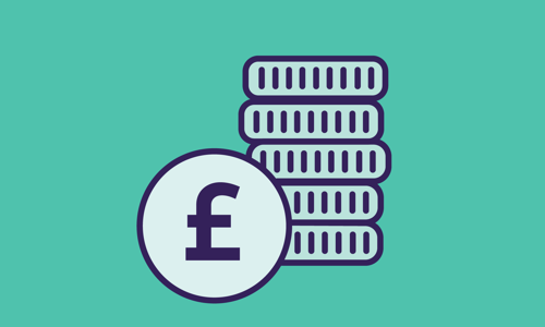 Stack of coins icon