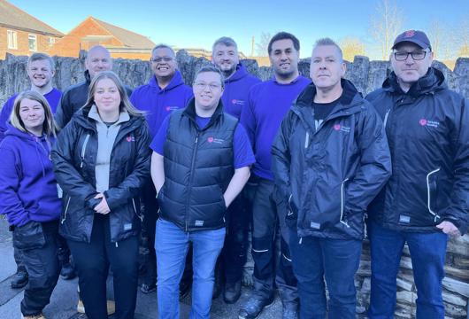 Yorkshire Housing staff out in the community