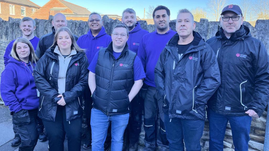 Yorkshire Housing staff out in the community